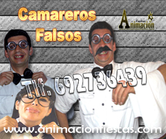 camareros falsos