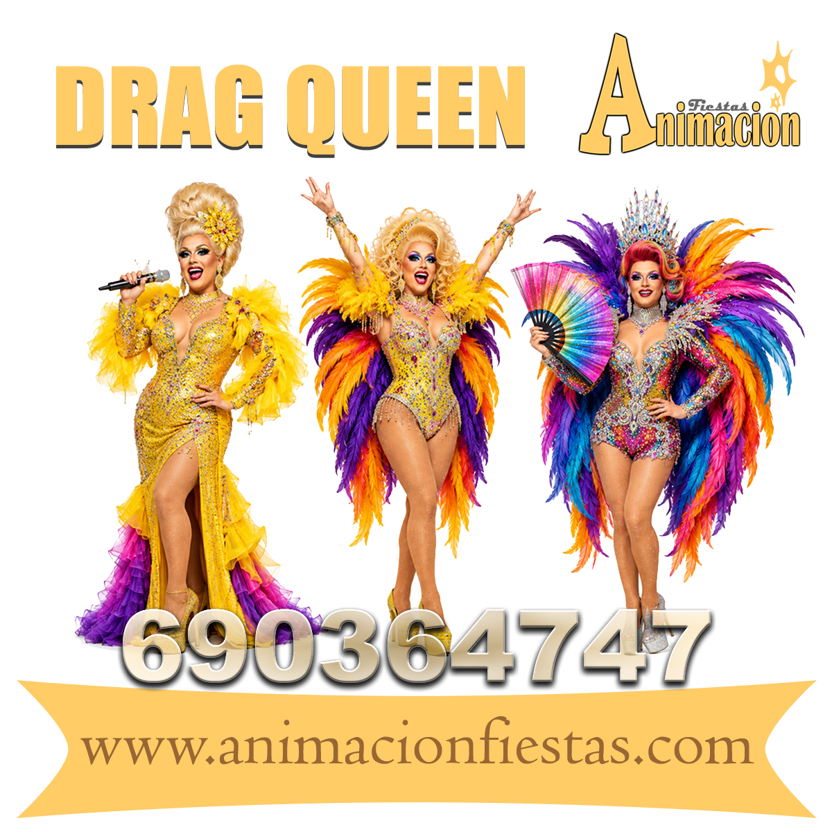 drag queen para animación de fiestas y eventos