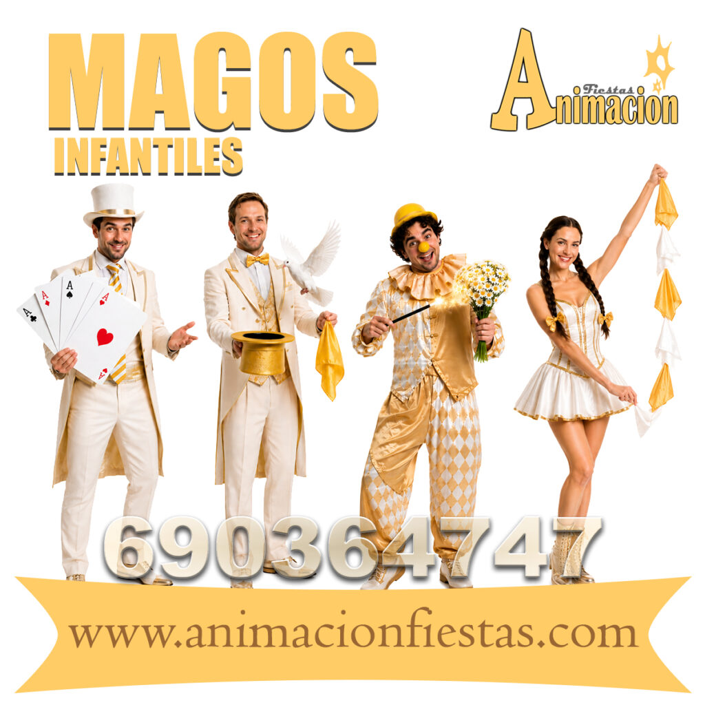 Espectáculo de magia infantil y magos para niños.